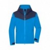 Men's Allweather Jacket Męska kurtka softshellowa JN1180 - bright-blue/navy/bright-blue