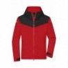 Men's Allweather Jacket Męska kurtka softshellowa JN1180 - light-red/black/light-red