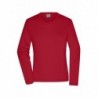 Ladies' Workwear-Longsleeve-T Damski roboczy T-shirt z długim rękawem JN1839 - red