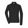 Ladies' Workwear-Longsleeve Polo Damski robocza koszulka polo z długim rękawem JN1841 - black