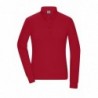 Ladies' Workwear-Longsleeve Polo Damski robocza koszulka polo z długim rękawem JN1841 - red