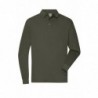 Men's Workwear-Longsleeve Polo Męska robocza koszulka polo z długim rękawem JN1842 - olive