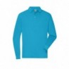 Men's Workwear-Longsleeve Polo Męska robocza koszulka polo z długim rękawem JN1842 - turquoise