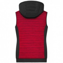 Ladies' Padded Hybrid Vest Damska hybrydowa kamizelka z polaru i dzianiny JN1847