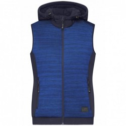 Ladies' Padded Hybrid Vest Damska hybrydowa kamizelka z polaru i dzianiny JN1847