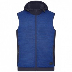 Men's Padded Hybrid Vest Męska hybrydowa kamizelka z polaru i dzianiny JN1848