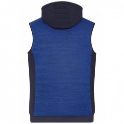 Men's Padded Hybrid Vest Męska hybrydowa kamizelka z polaru i dzianiny JN1848