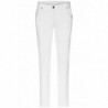 Ladies' 5-Pocket-Stretch-Pants Spodnie medyczne damskie stretch z 5 kieszeniami JN3001 - white