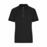 Ladies' Zip-Polo Damska koszulka polo z zamkiem JN1307 - black/black