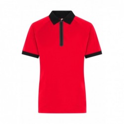 Ladies' Zip-Polo