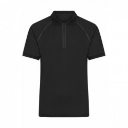 Men's Zip-Polo