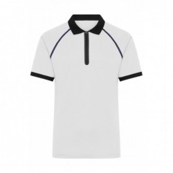 Men's Zip-Polo