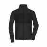 Men's Fleece Jacket Męska kurtka polarowa JN1312 - black/black
