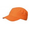 Wojskowa czapka dziecięca MB7018 Myrtle Beach - orange