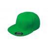 Czapka z płaskim daszkiem z elastyczną taśmą Flexfit MB6184 Myrtle Beach - fern-green