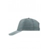 5-panelowa czapka z daszkiem typu Sandwich MB6552 Myrtle Beach - dark-grey/white