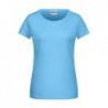 Ladies' Basic-T T-shirt organic damski basic 8007 - sky-blue