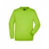 Round Sweat Heavy Klasyczna bluza Sweat JN040 - lime-green