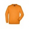 Round Sweat Heavy Klasyczna bluza Sweat JN040 - orange