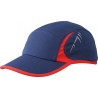 Sportowa czapka 4-panelowa MB6544 Myrtle Beach - navy/red