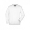 Round Sweat Heavy Klasyczna bluza Sweat JN040 - white