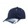 Czapka 6-panelowa - STRONG -  MB6574 Myrtle Beach - navy/navy/white