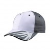 Czapka 6-panelowa - STRONG -  MB6574 Myrtle Beach - white/carbon/black