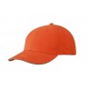 Lekka czapka z daszkiem typu Sandwich  MB6541 Myrtle Beach - dark-orange/beige