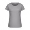 Ladies' Basic-T T-shirt organic damski basic 8007 - steel-grey