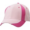 Czapka klubowa MB135 Myrtle Beach - light-pink/pink/white