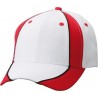 Czapka klubowa MB135 Myrtle Beach - white/red/black