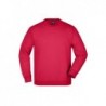 Round Sweat Heavy Junior Klasyczna bluza Sweat dziecięca JN040K - red