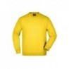 Round Sweat Heavy Junior Klasyczna bluza Sweat dziecięca JN040K - sun-yellow