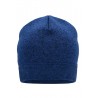 Dzianinowa czapka robocza beanie -STRONG- MB7121 Myrtle Beach - royal-melange/navy