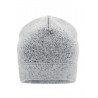 Dzianinowa czapka robocza beanie -STRONG- MB7121 Myrtle Beach - white-melange/carbon