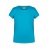 Ladies' Basic-T T-shirt organic damski basic 8007 - turquoise