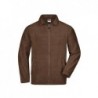Full-Zip Fleece Bluza polarowa z zamkiem JN044 - brown