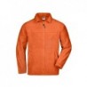 Full-Zip Fleece Bluza polarowa z zamkiem JN044 - orange