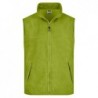 Fleece Vest Bezrękawnik z dzianiny polarowej JN045 - lime-green