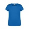 Girls' Basic-T T-shirt organic dziewczęcy 8007G - cobalt