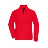 Ladies' Bonded Fleece Jacket - JN1321 - red/black