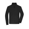 Man's Bonded Fleece Jacket - JN1322 - black/dark-grey