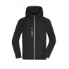 Men's Hybrid Jacket - JN1330 - black/black