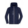 Men's Hybrid Jacket - JN1330 - navy/navy