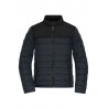 Ladies' Padded Jacket - JN1333 - carbon/black