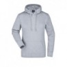 Ladies' Hooded Sweat Klasyczna bluza z kapturem damska JN051 - grey-heather