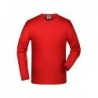 Elastic-T Long-Sleeved T-shirt z elastanem z długimi rękawami JN056 - red