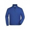 Sweat Jacket Klasyczna bluza Sweat z zmkiem JN058 - royal