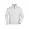Sweat Jacket Klasyczna bluza Sweat z zmkiem JN058 - white