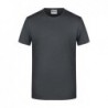 Men's Basic-T T-shirt organic męski basic 8008 - black-heather